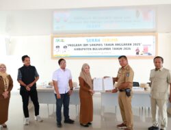 Perkuat Akses Sanitasi Layak, Bupati Andi Utta Serahkan 517 Unit Infrastruktur Sanitasi