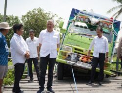 Bupati Pinrang Tinjau Jembatan Yang Abruk Di Dusun Ammani Desa Mattiro Tasi