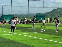 Bangun Sinergitas Polres Pinrang Bersama Jurnalis Gelar Fun Mini Soccer