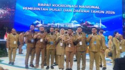 Bupati dan Wabup Sidrap Ikuti Arahan Presiden di Rakornas Pemerintah Pusat dan Daerah 2026