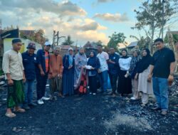 IKA SMP Negeri 2 Bulukumba Salurkan Bantuan untuk Korban Kebakaran di Kelurahan Kasimpureng