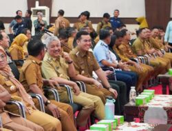 Bupati Pinrang Menghadiri Rapat Koordinasi Bersama Forkopinda Provensi sulawesi Selatan