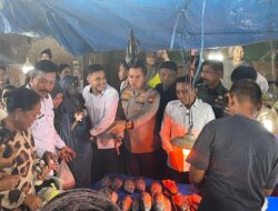 Satgas Pangan Disiagakan, Kapolres Sidrap Bikin Pasar Pangkajene Zero Spekulan Harga