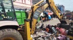 Upaya Menciptakan Estetika Dan Keindahan Kota Pemerintah Lakukan Penataan Total Di Kawasan Pasar Sentral Pinrang