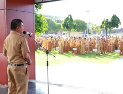 Hari Pertama Masuk Kantor, Bupati Andi Utta: Waktu Tidak Memberi Kesempatan untuk Mengulang, Tapi Kesempatan untuk Berubah