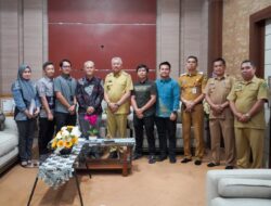 Tim Audit BPK Perwakilan Sul Sel Audiens Bupati Pinrang