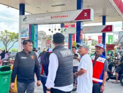 Unit Tipidter Satreskrim Polres Pinrang Mengecek Senumlah SPBU Di Wilayah Kabupaten Pinrang