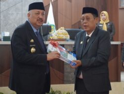 Bupati Pinrang Sampaikan LKPJ Tahun Anggaran 2025 Pada Rapat Paripurna DPRDPinrang