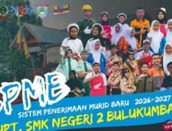 SMKN 2 Bulukumba Buka SPMB 2026/2027: Gratis, 4 Jurusan, Siapkan Lulusan Kompeten dan Siap Kerja