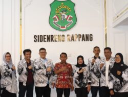 Ketua PGRI Sulsel Tinjau Persiapan Porsenijar di Sidrap