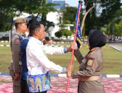 Bupati Sidrap Lepas Kontingen HUT Satpol PP, Tekankan Karakter yang Disegani dan Disenangi