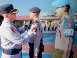 Terima 75 Siswa Latja SPN Polda Sulsel, Kapolres Sidrap Tekankan Etika dan Disiplin