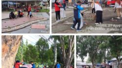 Dalam Rangka pola Hidup sehat, ini Yg Dilakukan Disdukcapil Pinrang