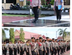 Waka Poltes Pinrang Pimpin Apel Pagi Tekankan Disiplin Dan Pembinaan Siswa Latja