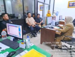 Tim imigrasi Kelas II TPI Pare Pare Berkunjung Ke Disdukcapil Pinrang, Ini Tujuannya