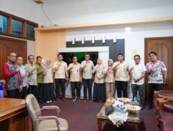 Sekda Pinrang Terima Kunjungan Kepala Kantor Pelayanan Pemenuhan Gizi Kendari Yang Membawahi Wilayah Kerja Kabupaten Pinrang