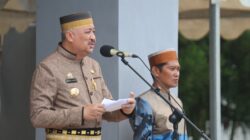 Hardiknas Bupati Pinrang Bacakan Sambutan Tertulis Mentri Pendidikan Dasar Dan Menenga
