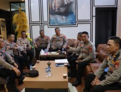 Kesiapan Sambut Idul Adha 1417 H Kabag SDM Pimpin Rapat Di Mapolres Pinrang