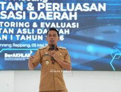 Evaluasi PAD Triwulan I, Syaharuddin Alrif Instruksikan OPD Akselerasi Penggunaan QRIS