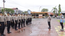 Polres Pinrang Gelar Apel Fungsi Pimpinan Satuan Berikan Arahan Dan Evaluasi Kinerja