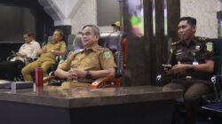 Wakil Bupati Pinrang Ikuti virtual vidio  confrence Yang Di Ikuti Oleh Seluruh Kepala Faerah Se Indonesia