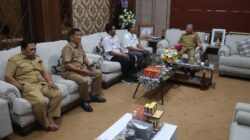 Bupati Pinrang Audiens Bersama PLTD Suppa Dan KPPN  Pare Pare Yang Membawahi Wilayah Kabupaten Pinrang