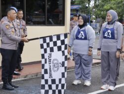 Polres Pinrang Gelar Kesamaptaan Jasmani Dan Beladiri Polri Semester I Tahun 2026