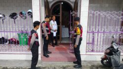 Sat Samapta Polres Pinrang Intensifkan Pengamanan Ibadah Kenaikan Yesus Kristus Di awilayah Hukum Polres Pinrang
