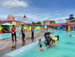 Patroli Sat Samapta Polres Pinrang Sambangi UMKM, Bank Dan Objek Wisata