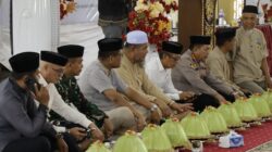 Tabligh Akbar Zulhijah 1447 H Di Masjid Agung Almuwir Turut Dihadiri Waka Polres Pinrang