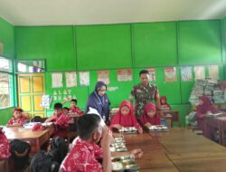 Serka Andi Paris Pantau Program Makan Bergizi Gratis di TK UPTD 2 Ponrangae