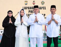 Rayakan Idul Adha 1447H di Mapolres, Kapolres Sidrap Ajak Jamaah Memaknai Hakikat Berkurban