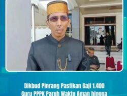 Kadis Kependidikan Dan Kebudayaan Pinrang Pastikan PPPK Paruwaktu Di Patikan  Aman Hingga Akhir 2026