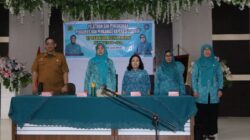 Pengurus Koperasi  Saroja Dikukuhkan Ketua TP PKK,Harap  Koperasi  Ini Dikelola Dengan Baik