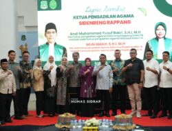 Lepas Sambut Ketua PA Sidrap, Bupati Syaharuddin Alrif Harapkan Sinergi Terus Terjalin