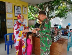Babinsa Ramil Jajaran Kodim 1420/Sidrap Lanjutkan Pendampingan Makan Bergizi Gratis di Kabupaten Sidrap