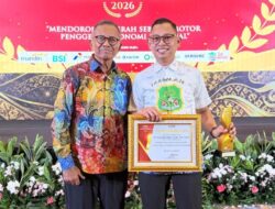 Bupati Syaharuddin Alrif Raih Disway Top Regional Leader Awards 2026 atas Kinerja Ketahanan Pangan