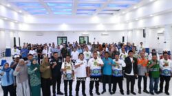 Puluhan Warga Desa Batuah Kabupaten Kukar Studi Ketahanan Pangan di Sidrap, Disambut Langsung Bupati Syaharuddin