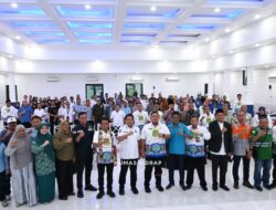Puluhan Warga Desa Batuah Kabupaten Kukar Studi Ketahanan Pangan di Sidrap, Disambut Langsung Bupati Syaharuddin