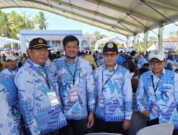 Pekan Nasional (PENAS) Petani Nelayan XVII Tajun 2026 Di Ikuti Ribuan Peserta Di Seluruh Indonesia Termasuk Kabupaten Pinrang Yang Di Wakili Kadis Tanaman Pangan  Dan Hultikultura Berasama Rombongan