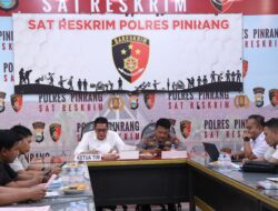 Kasiwas Dan Kasat Reskrim Polres Pinrang Terima Kunjungan Tim Dinas Irwasda Polda Sul Sel