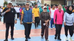 Gelar Jalan Santai, Polres Sidrap Pererat Hubungan dengan Pemerintah dan Masyarakat