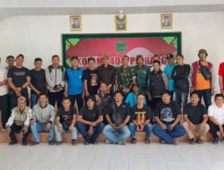 Sebagai Ajang Silaturahmi Kodim 1404 Pinrang Gelar Acara Coffee Morning Bersama insan Media Se Kabupaten Pinrang