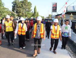 Tinjau Pengerjaan Ruas Jalan Rappang–Pangkajene, Gubernur Sulsel Harapkan Manfaat Optimal bagi Warga