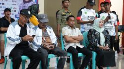 Bupati dan Wabup Sidrap Saksikan Semangat Sportivitas Guru di Arena Porsenijar