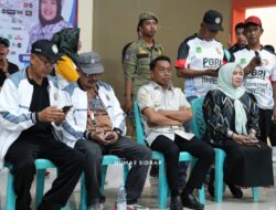 Bupati dan Wabup Sidrap Saksikan Semangat Sportivitas Guru di Arena Porsenijar
