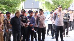 Personil Polres Pinrang Laksanakan Pengaman Eksekusi Pengosongan Mall Sejahtera Pinrang  Berjalan Aman Dan Kondusif