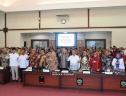 Wabup Sidrap Hadiri Finalisasi Penetapan LP2B, Tegaskan Komitmen Lindungi Lahan Pertanian