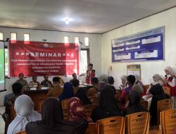 Babinsa Koramil 1420-05/Dua Pitue Kodim 1420/Sidrap Serka Andi Paris Hadiri Seminar Program Kerja KKN Universitas Hasanuddin Angkatan 69