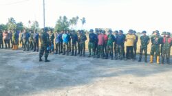 Awali Aktivitas, Satgas TMMD Ke129 Kodim 1404/Pinrang Rutin Laksanakan Apel Pagi
